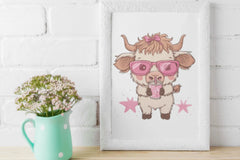 Coffee Cows Clipart Bundle - CraftNest - Digital Crafting and Art
