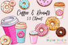 Creative Coffee & Donuts Graphics Bundle