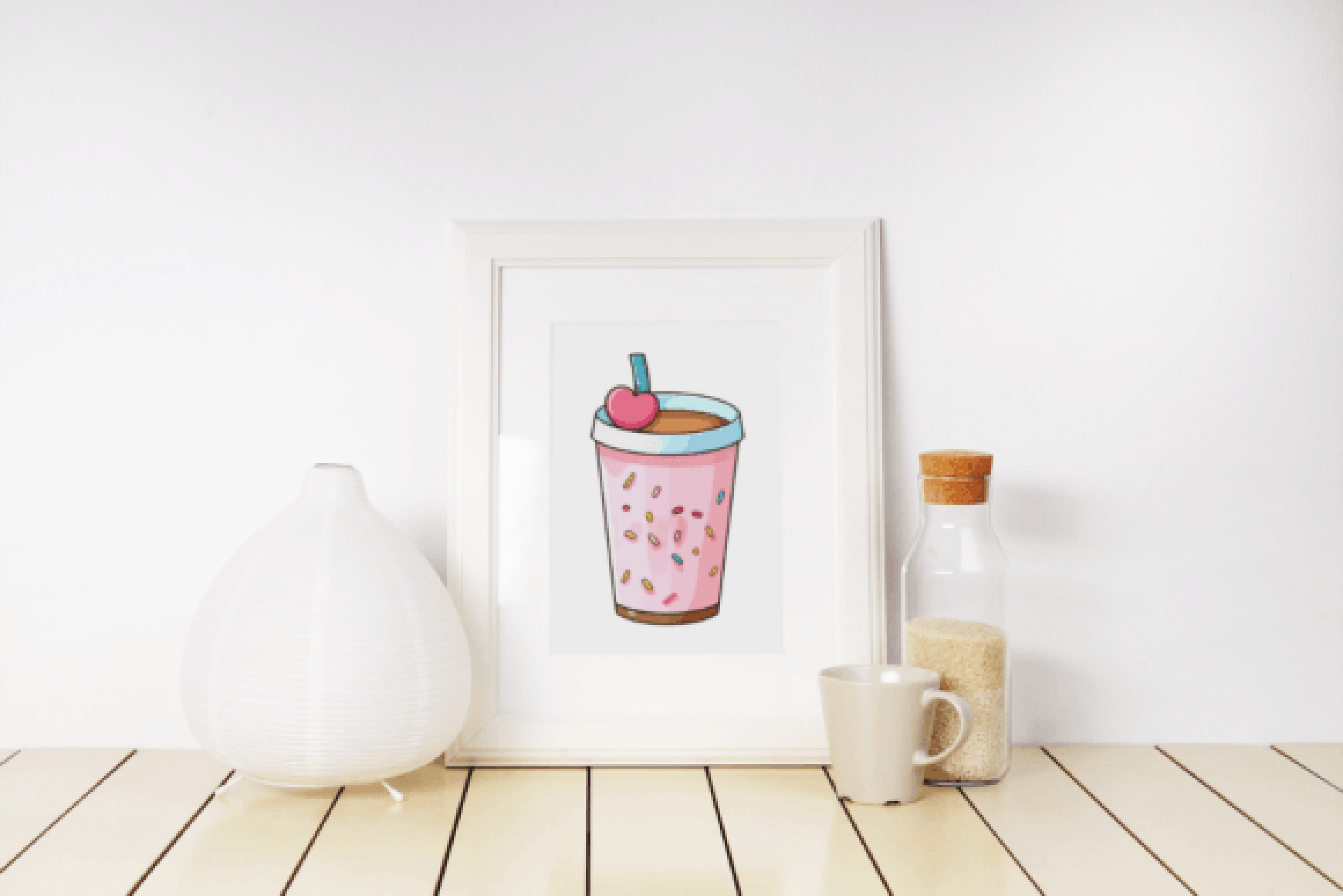 Creative Coffee & Donuts Graphics Bundle