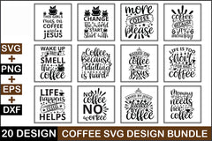 Coffee SVG Bundle - CraftNest - Digital Crafting and Art