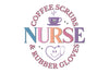 Coffee Scrubs Nurse & Rubber Gloves SVG Bundle