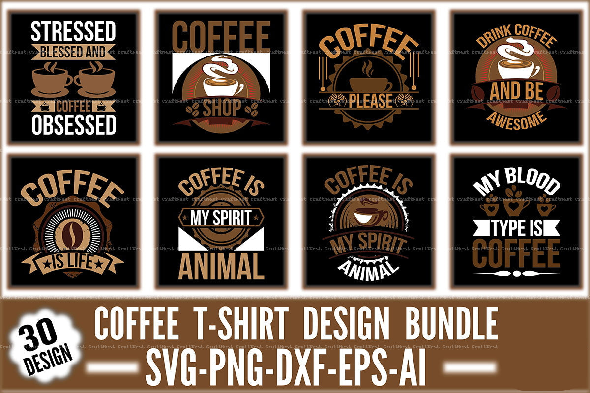 Coffee SVG Bundle 13