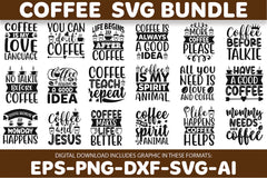 Coffee SVG Bundle 10 - CraftNest - Digital Crafting and Art