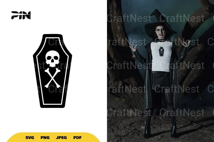 Coffin Halloween SVG Bundle - CraftNest - Digital Crafting and Art