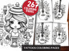 Tattoos Coloring Pages