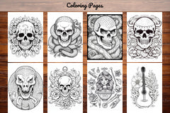 Tattoos Coloring Pages - CraftNest - Digital Crafting and Art