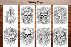 Tattoos Coloring Pages - CraftNest - Digital Crafting and Art