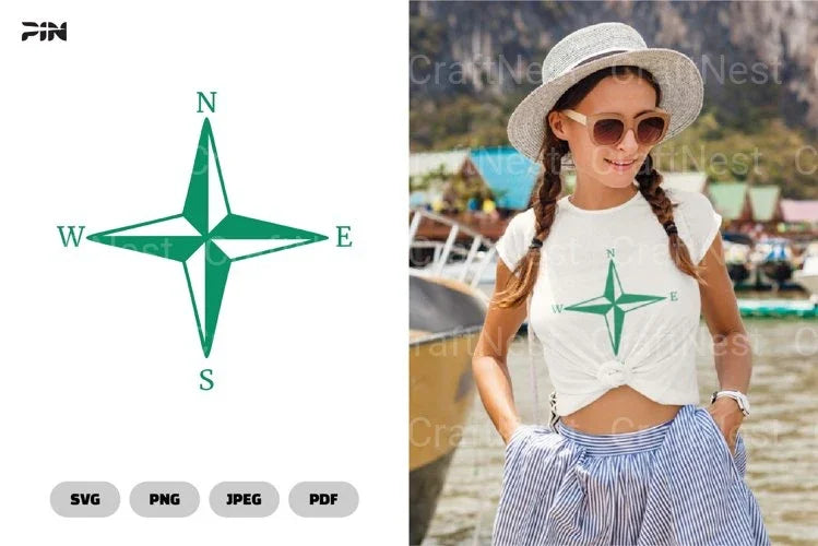 Compass Adventure SVG Bundle - CraftNest - Digital Crafting and Art