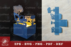 Construction Work Papercut Lantern Clipart Bundle - CraftNest - Digital Crafting and Art
