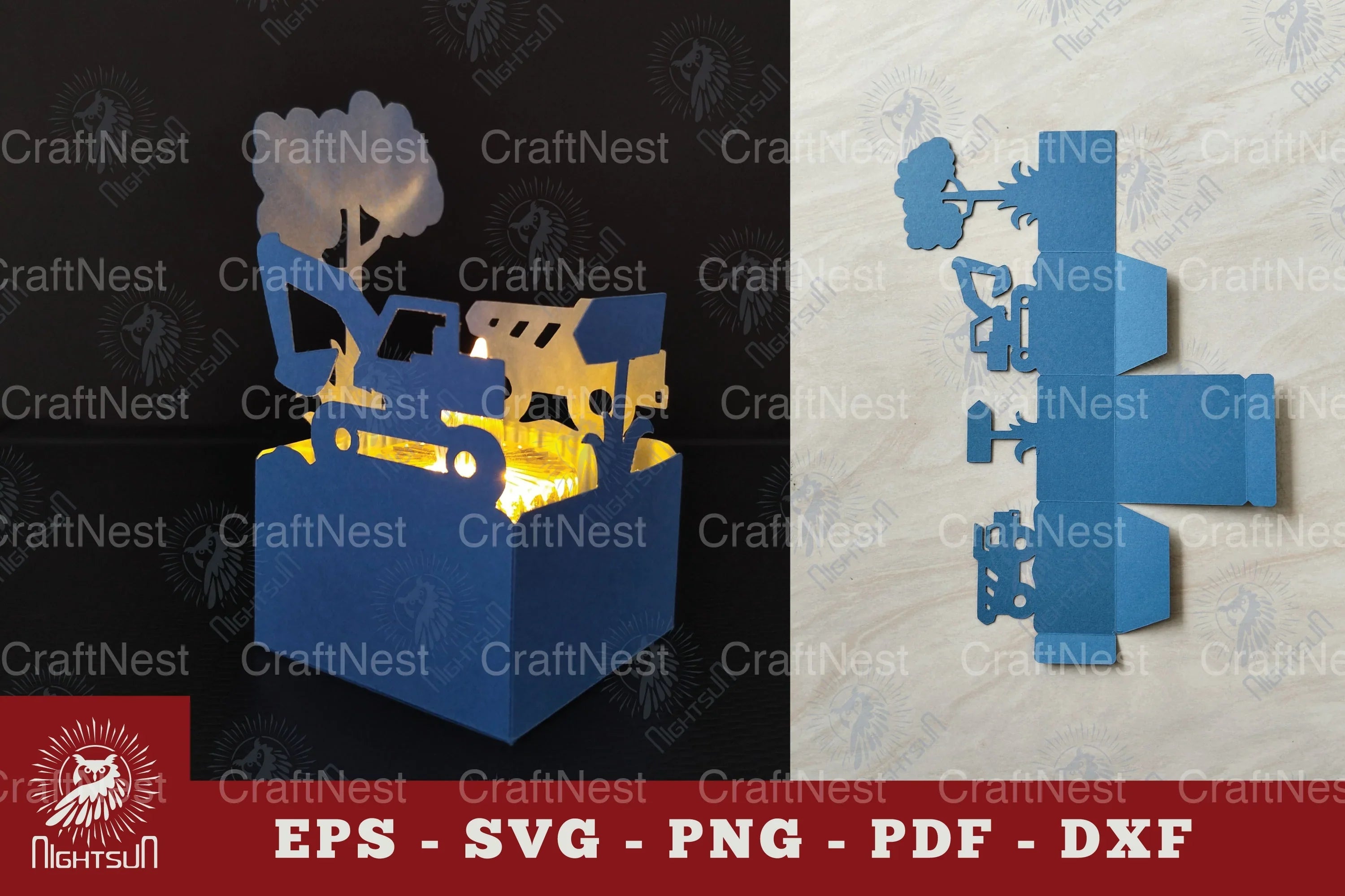 Construction Work Papercut Lantern Clipart Bundle - CraftNest - Digital Crafting and Art