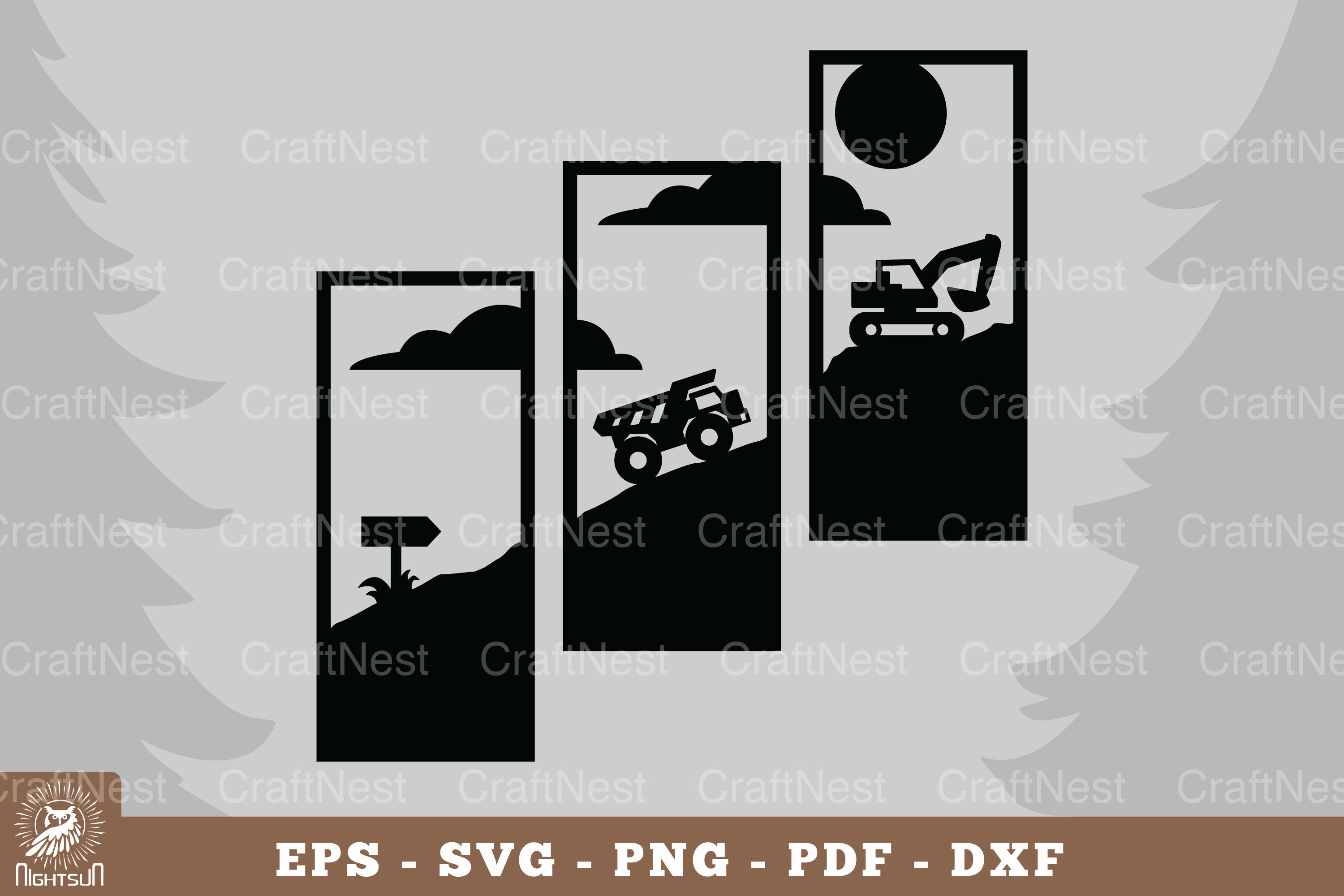 Construction Work Home Decor SVG Bundle - CraftNest - Digital Crafting and Art