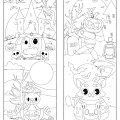 Kids Halloween Ghost Coloring Book - CraftNest - Digital Crafting and Art