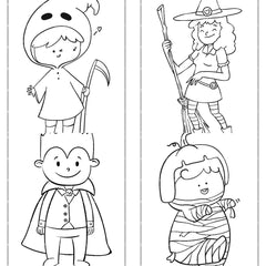 Kids Halloween Coloring Book 8 - CraftNest - Digital Crafting and Art