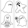 Kids Ghost Coloring Book