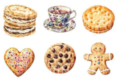 Cookie Clipart Bundle - CraftNest - Digital Crafting and Art