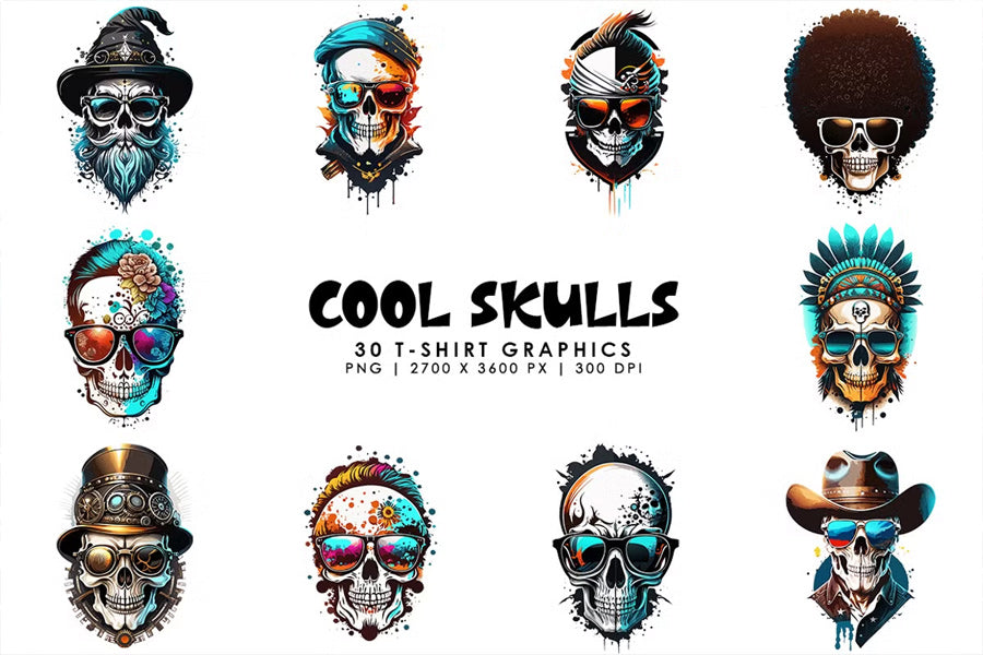 Cool Skulls - Funky & Groovy