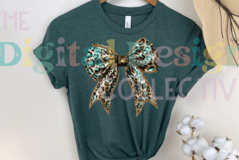 Coquette Leopard Bow Design Clipart Bundle - CraftNest - Digital Crafting and Art