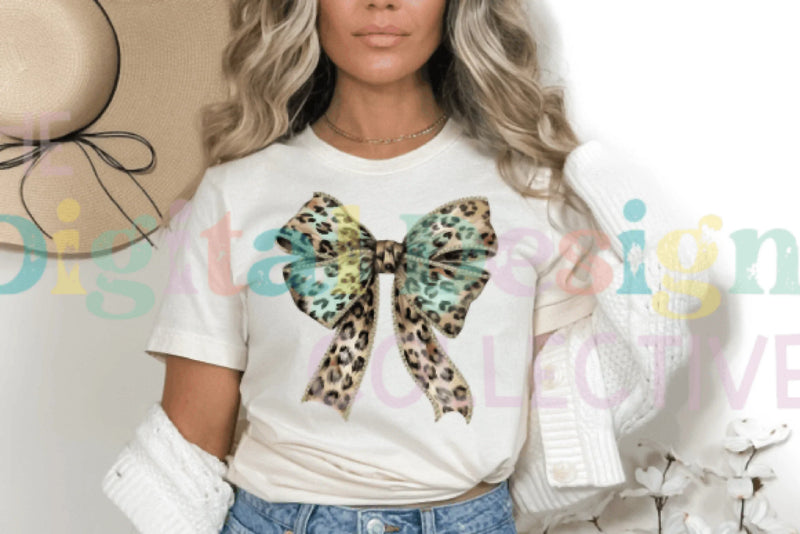 Coquette Leopard Bow Design Clipart Bundle - CraftNest - Digital Crafting and Art