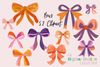 Coquette Bows Clipart Bundle