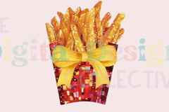 Coquette French Fries Disco Clipart Bundle - CraftNest - Digital Crafting and Art
