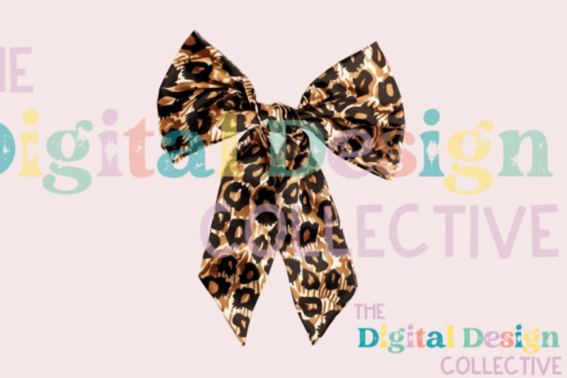 Leopard Turquoise Western Coquette Bow Clipart Bundle - CraftNest - Digital Crafting and Art