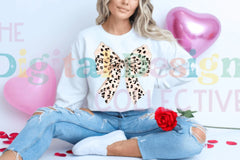 Coquette Leopard Bow Design Clipart Bundle - CraftNest - Digital Crafting and Art