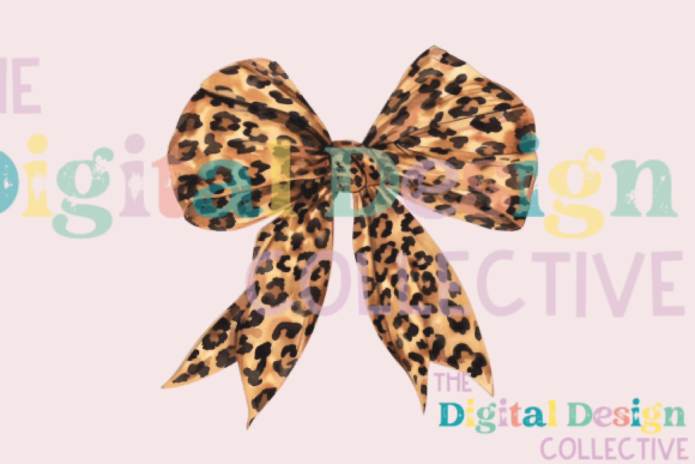 Leopard Turquoise Western Coquette Bow Clipart Bundle - CraftNest - Digital Crafting and Art