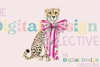 Coquette Leopard Print T-Shirt Clipart Bundle