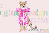 Coquette Leopard Print T-Shirt Clipart Bundle