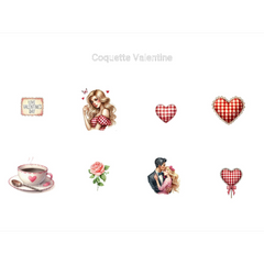 Coquette Valentine Clipart - CraftNest - Digital Crafting and Art