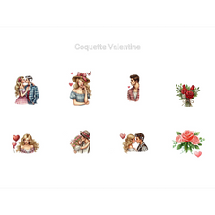 Coquette Valentine Clipart - CraftNest - Digital Crafting and Art