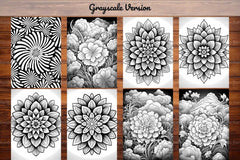 Cosmic Mandala Coloring Books - CraftNest