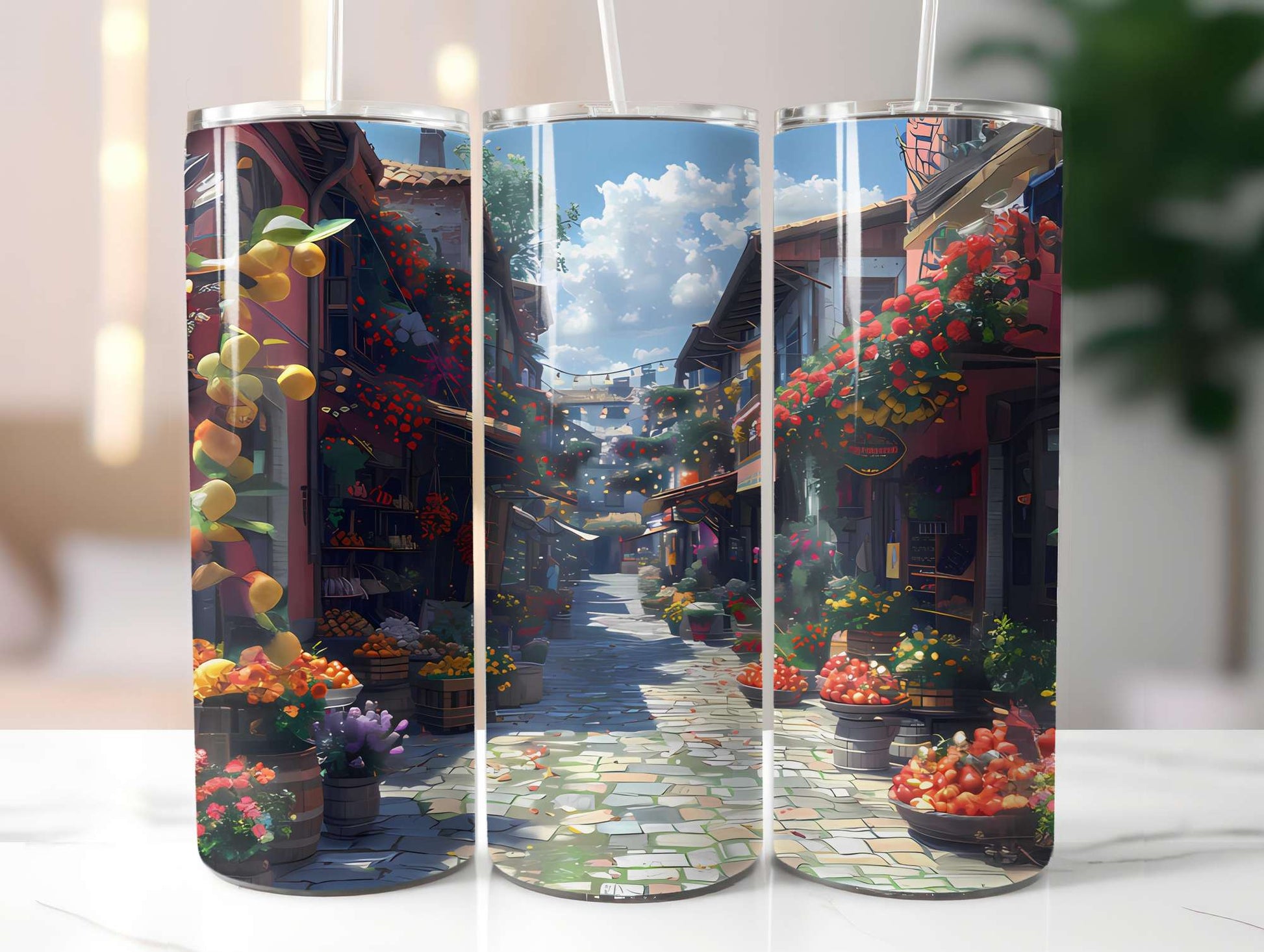 Cottagecore Summer 1 Tumbler Wrap - CraftNest - Digital Crafting and Art