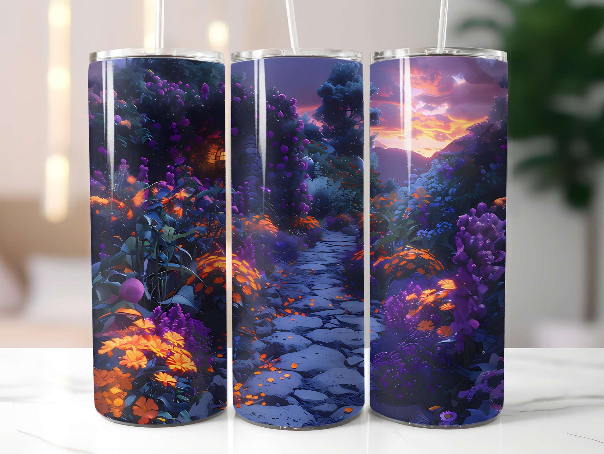 Cottagecore Summer 5 Tumbler Wrap - CraftNest - Digital Crafting and Art