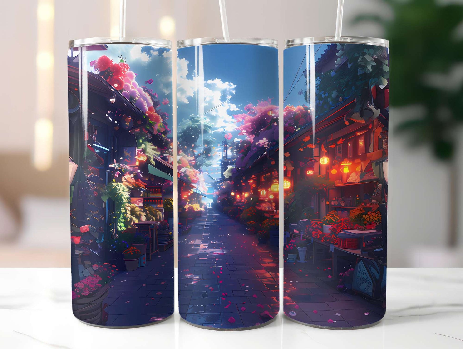 Cottagecore Summer 5 Tumbler Wrap - CraftNest - Digital Crafting and Art