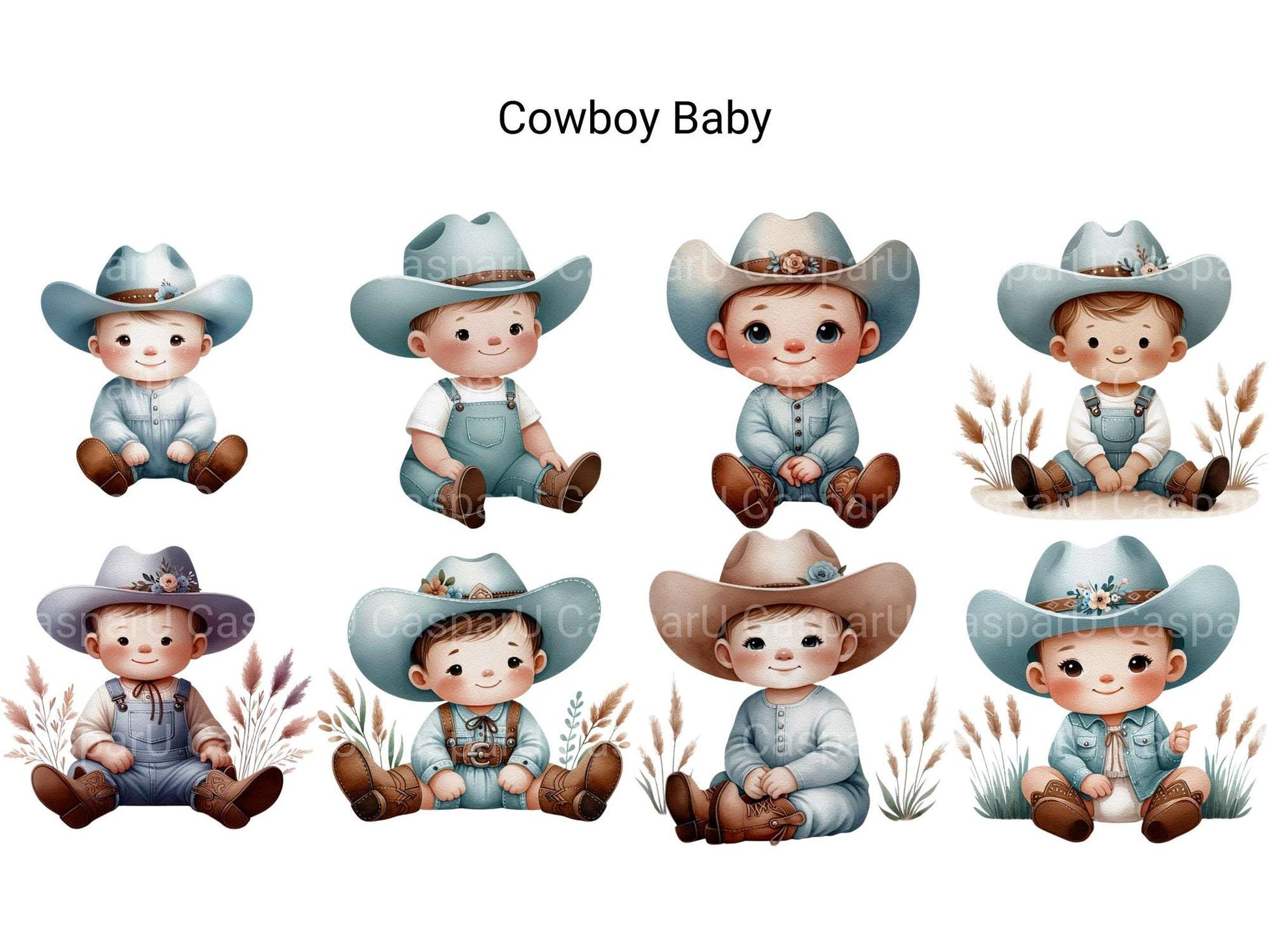 Cowboy Baby - CraftNest - Digital Crafting and Art
