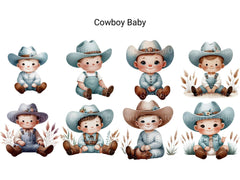 Cowboy Baby - CraftNest - Digital Crafting and Art