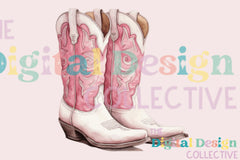 Pink Cowgirl Western Aesthetic Clipart Bundle - CraftNest - Digital Crafting and Art