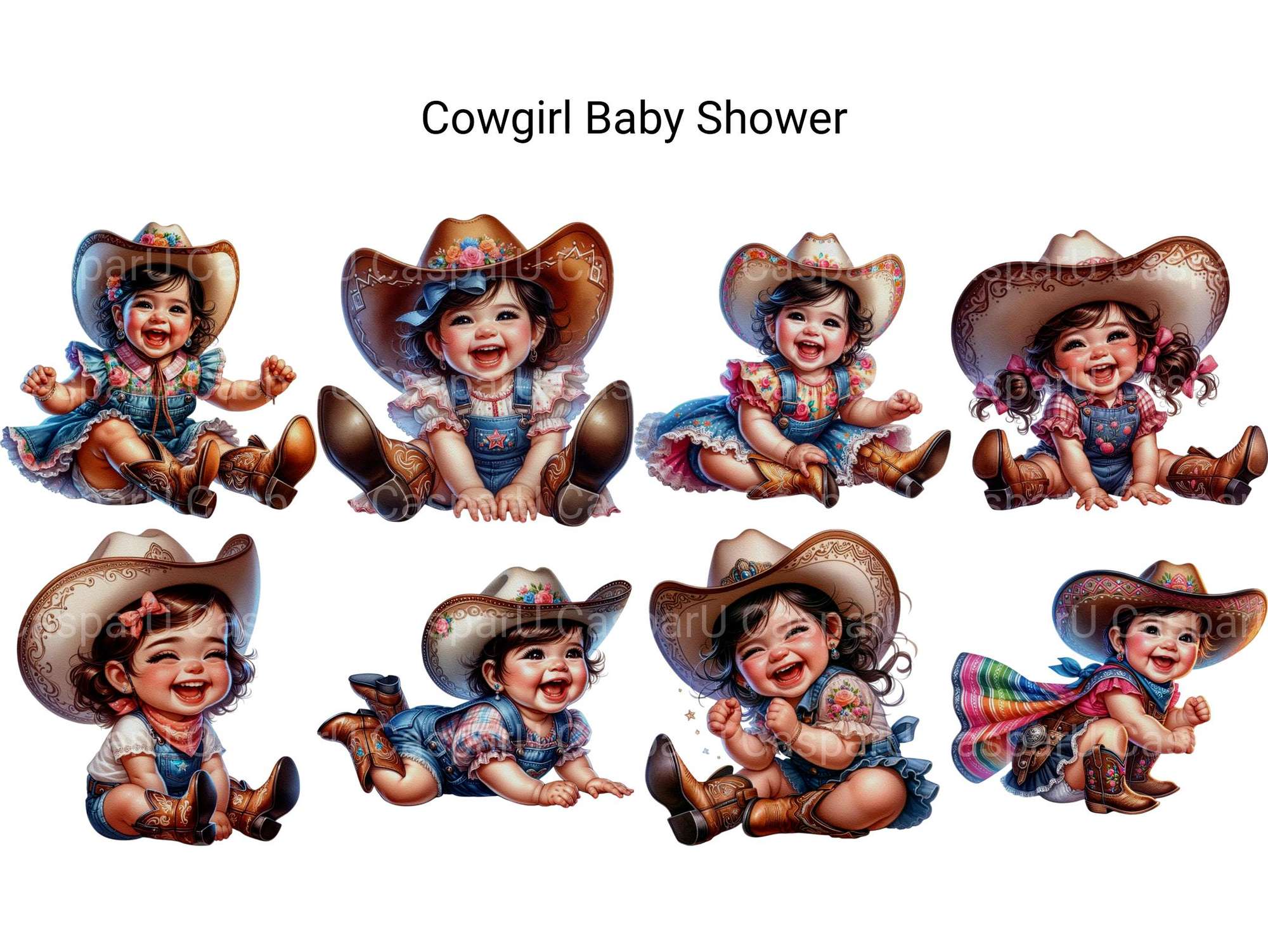 Cowgirl Baby Shower - CraftNest - Digital Crafting and Art