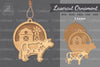Farm Cows Laser Cut Ornament SVG Bundle