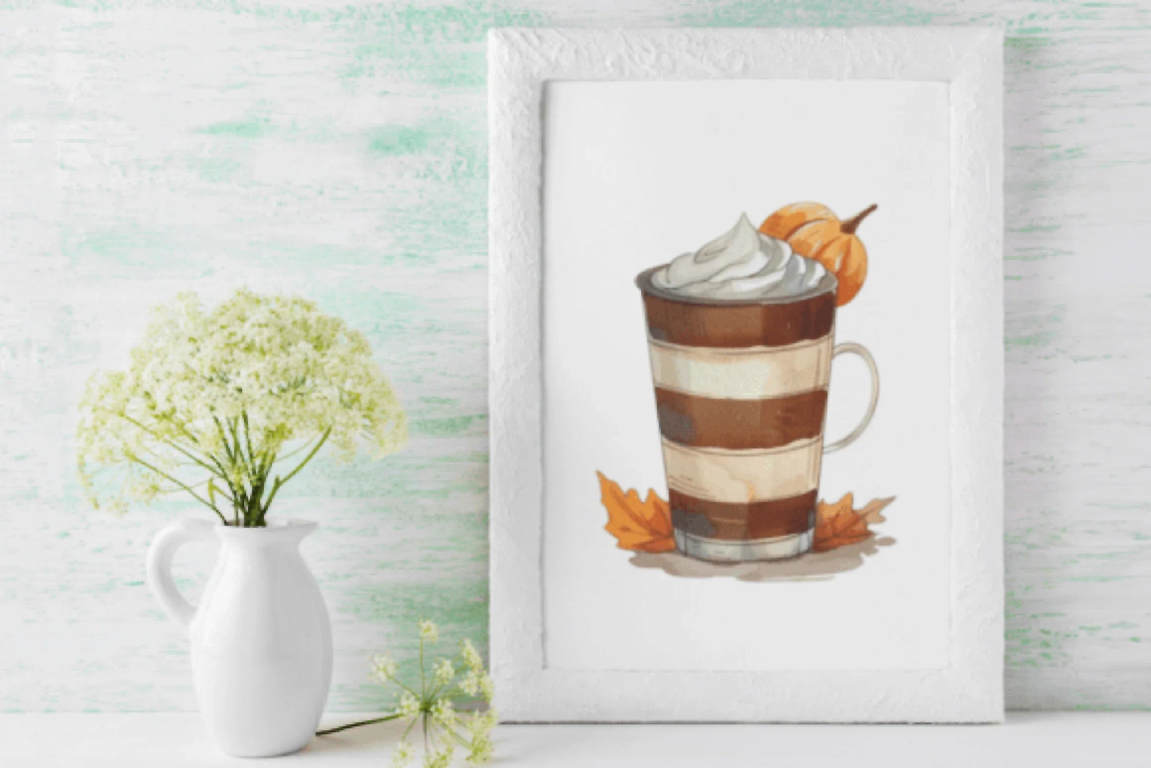 Cozy Autumn Coffee Clipart Bundle - CraftNest - Digital Crafting and Art