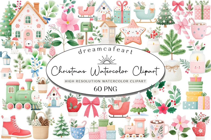 Cozy Christmas Clipart Bundle - CraftNest - Digital Crafting and Art