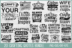 Crafting Quotes Bundle - CraftNest - Digital Crafting and Art