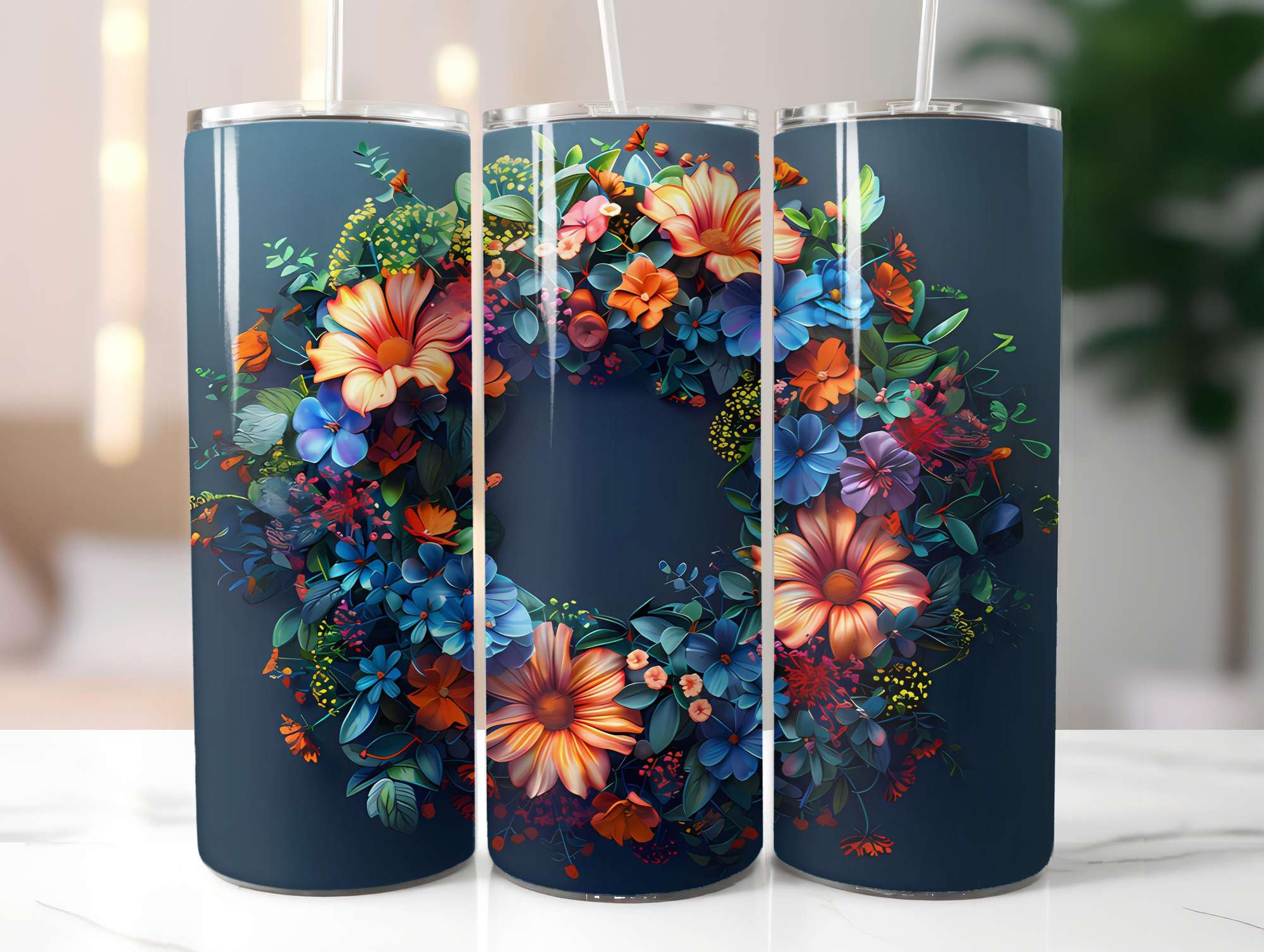 Crafty Summer 2 Tumbler Wrap - CraftNest - Digital Crafting and Art