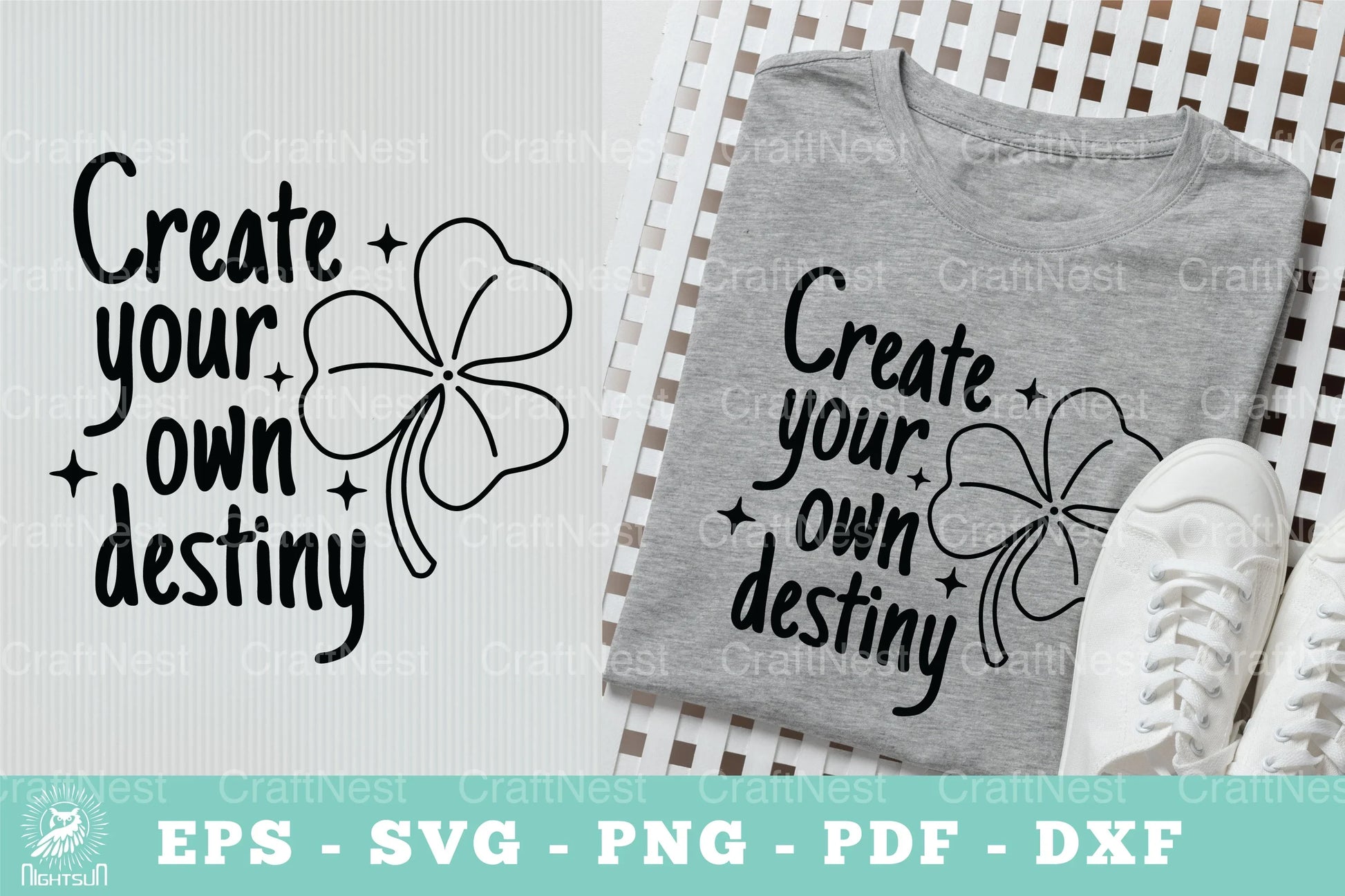 Create Your Own Destiny Motivational SVG Bundle - CraftNest - Digital Crafting and Art