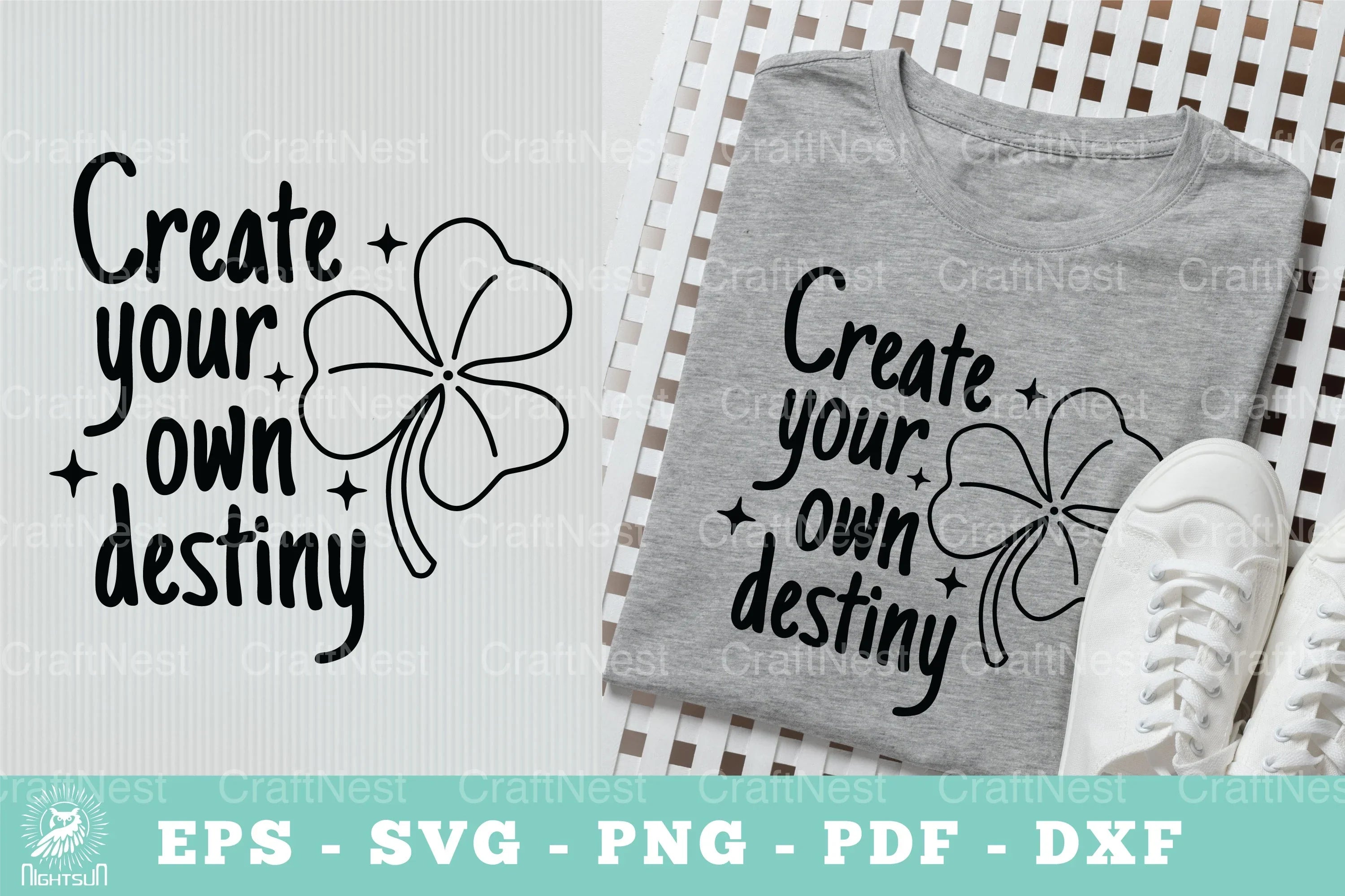 Create Your Own Destiny Motivational SVG Bundle - CraftNest - Digital Crafting and Art