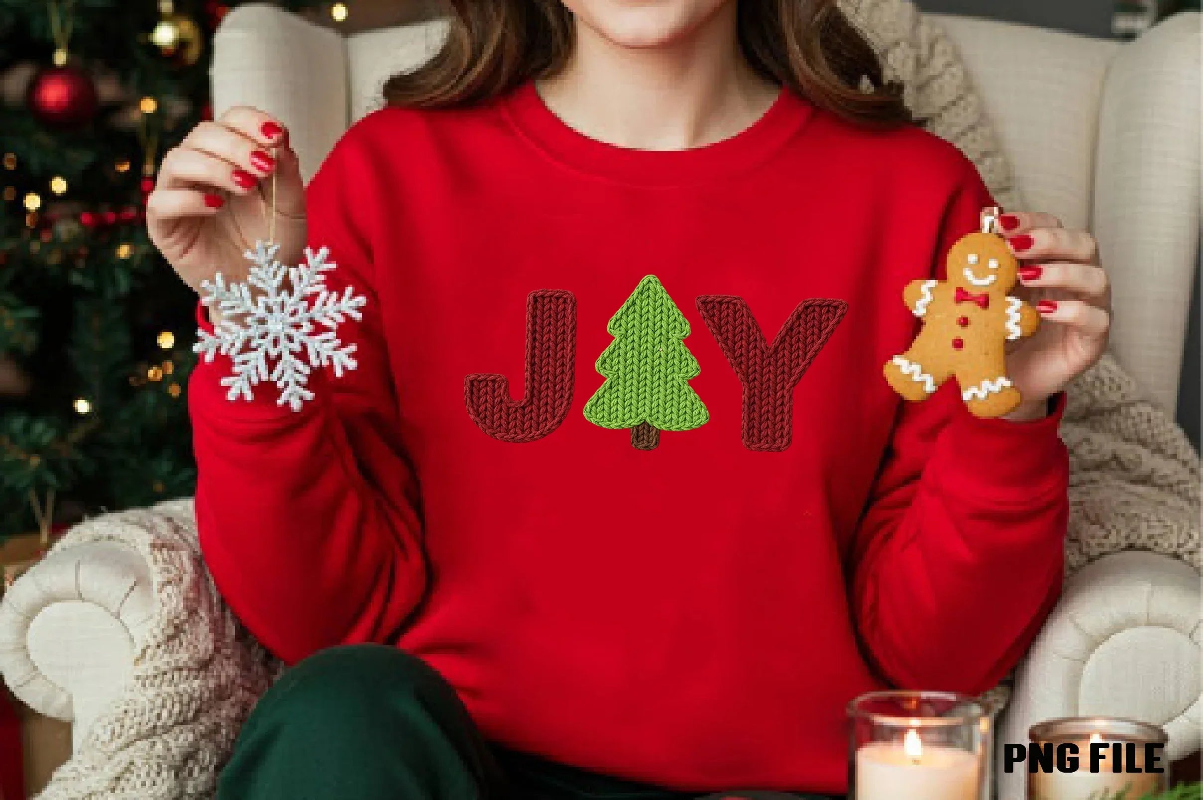 Crochet Joy Christmas Tree Clipart Bundle - CraftNest - Digital Crafting and Art