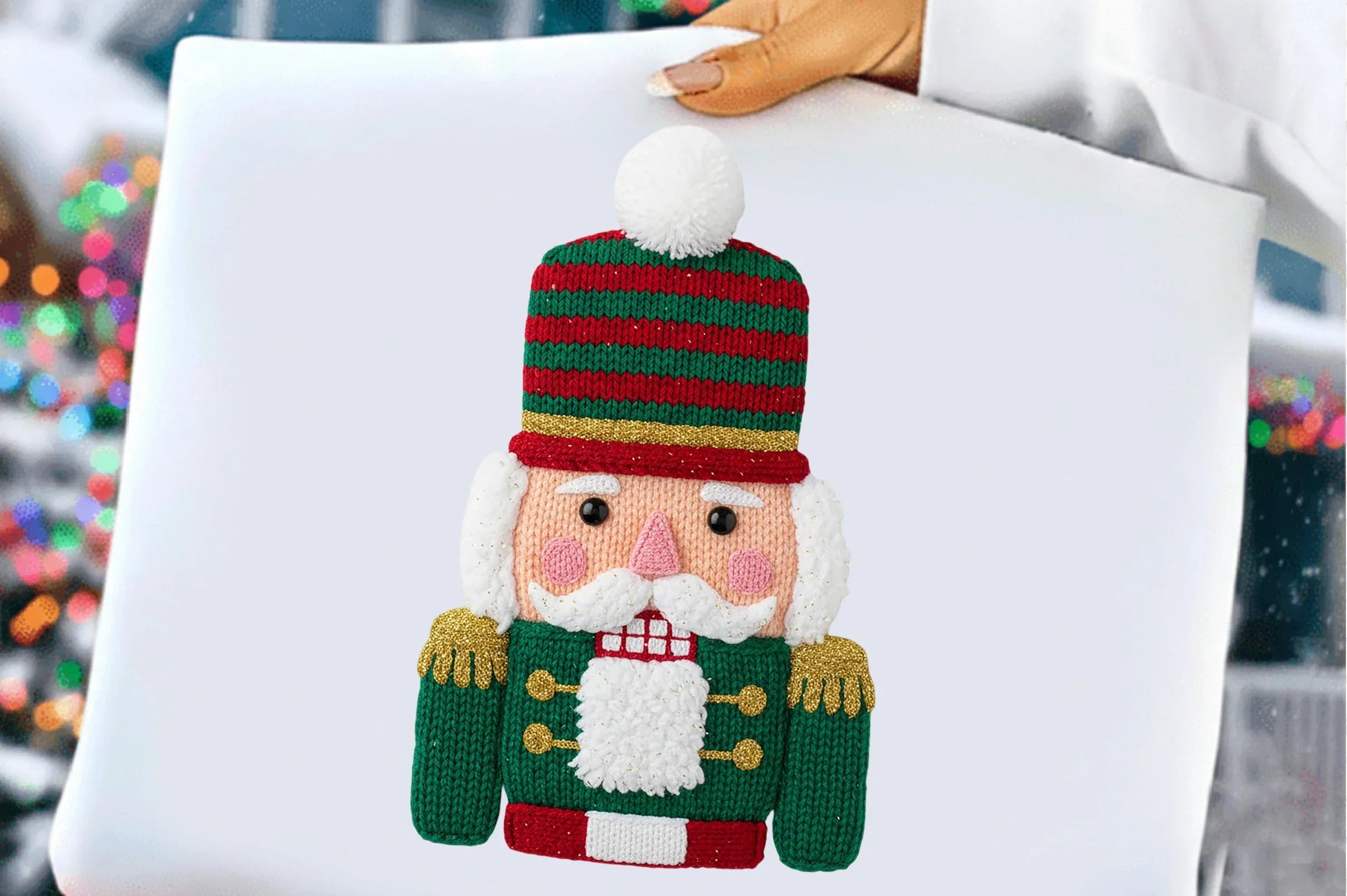 Crochet Yarn Christmas Nutcracker Clipart Bundle - CraftNest - Digital Crafting and Art