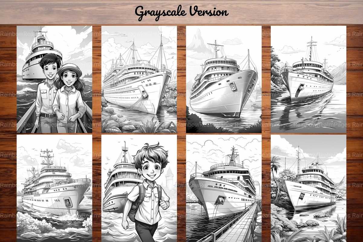 Cruises Coloring Books - CraftNest