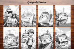 Cruises Coloring Books - CraftNest